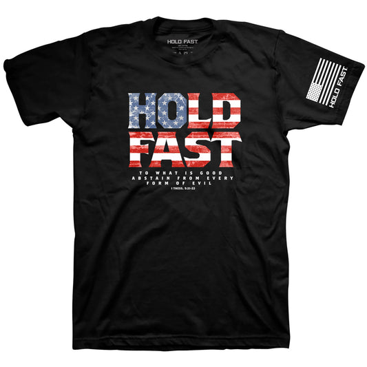 HOLD FAST Mens T-Shirt Hold Fast Flag Fill HOLD FAST® apparel Mens T-shirt