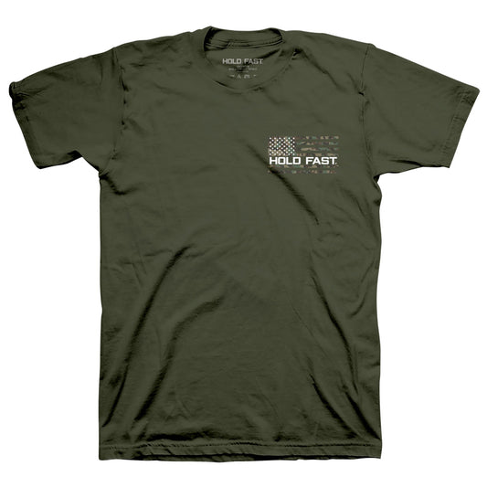 HOLD FAST Mens T-Shirt We The People Camo HOLD FAST® apparel Mens T-shirt