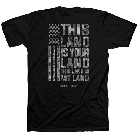 HOLD FAST Mens T-Shirt This Land HOLD FAST® apparel Mens T-shirt