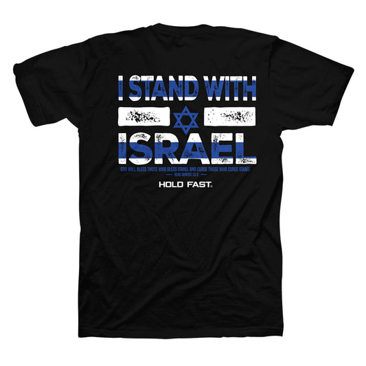 HOLD FAST T-Shirt I Stand With Israel HOLD FAST® apparel Mens T-shirt