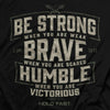 Hold Fast Mens T-Shirt Brave Strong Humble HOLD FAST® apparel Mens T-shirt