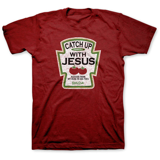 Kerusso Christian T-Shirt Catch Up Kerusso® Apparel Mens Short Sleeve T-shirts Top Seller Women's