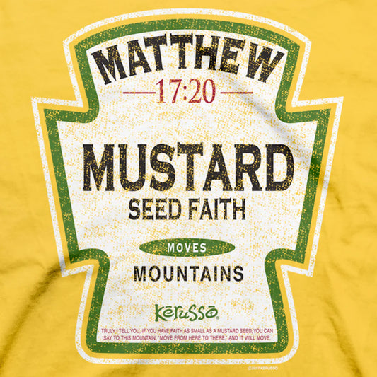 Kerusso Christian T-Shirt Mustard Kerusso® Apparel Mens Short Sleeve T-shirts Top Seller Women's