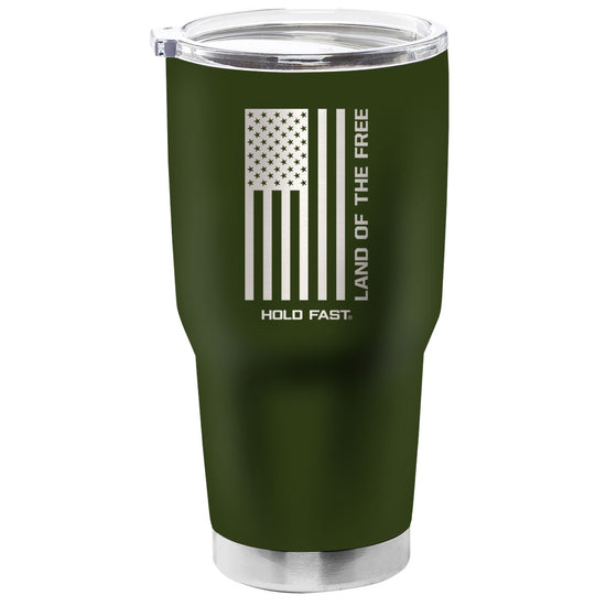 HOLD FAST Land Of The Free 30 oz Stainless Steel Tumbler HOLD FAST® accessories Cup Tumbler