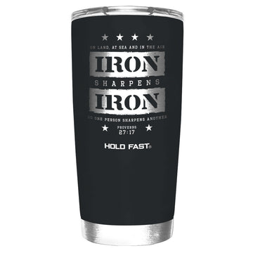 HOLD FAST Iron 20 oz Stainless Steel Tumbler HOLD FAST® accessories Cup Drinkware Tumbler