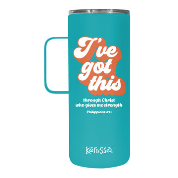 Kerusso I've Got This 22 oz Stainless Steel Mug Kerusso® accessories Cup Drinkware Tumbler