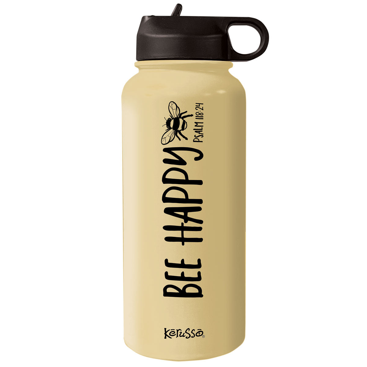 Kerusso 32 oz Stainless Steel Bottle Bee Happy Kerusso® accessories Cup Drinkware