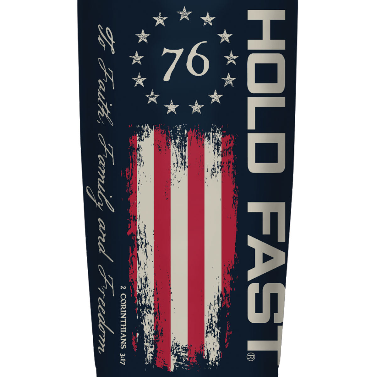 HOLD FAST 20 oz Stainless Steel Tumbler 76 Flag HOLD FAST® accessories Cup Drinkware Tumbler