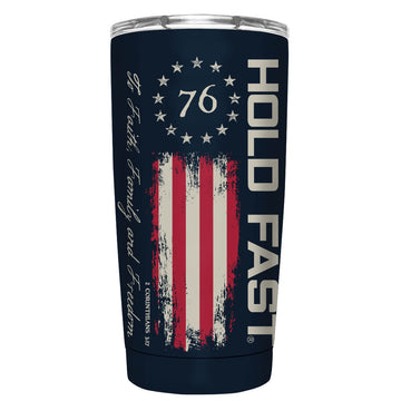 HOLD FAST 20 oz Stainless Steel Tumbler 76 Flag HOLD FAST® accessories Cup Drinkware Tumbler