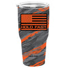 HOLD FAST 30 oz Stainless Steel Tumbler Painted Stripe Camo HOLD FAST® accessories Cup Drinkware Tumbler