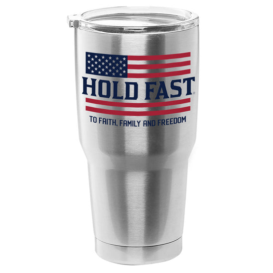 HOLD FAST 30 oz Stainless Steel Tumbler Flag HOLD FAST® accessories Cup Drinkware Tumbler