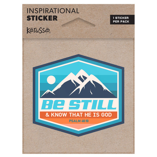 Kerusso Be Still Sticker Kerusso® accessories Decal / Stickers