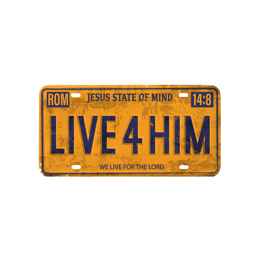 Kerusso Live for Him Sticker Kerusso® accessories Decal / Stickers