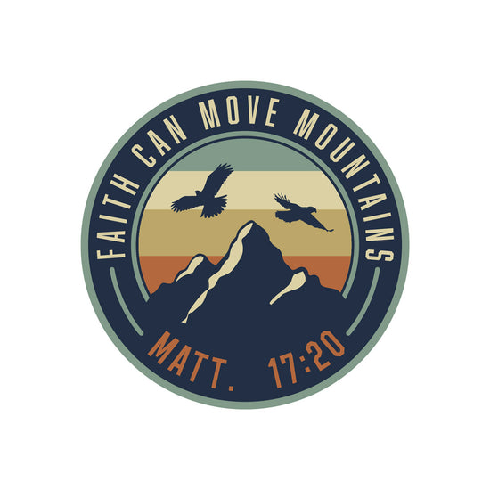 Kerusso Move Mountains Sticker Kerusso® accessories Decal / Stickers