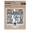 HOLD FAST Warrior Sticker HOLD FAST® accessories Decal / Stickers