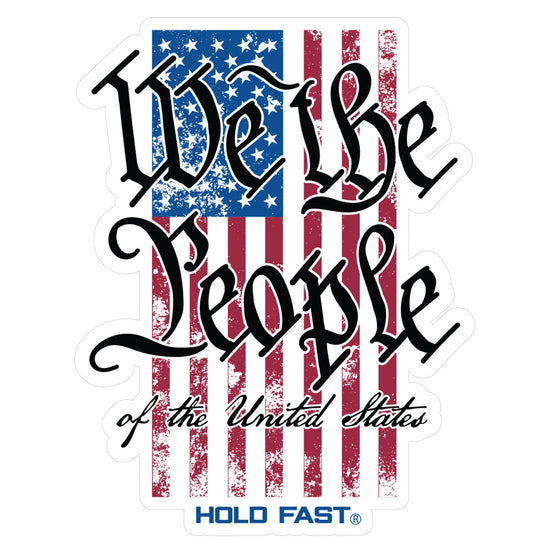 HOLD FAST We The People Flag Sticker HOLD FAST® accessories Decal / Stickers