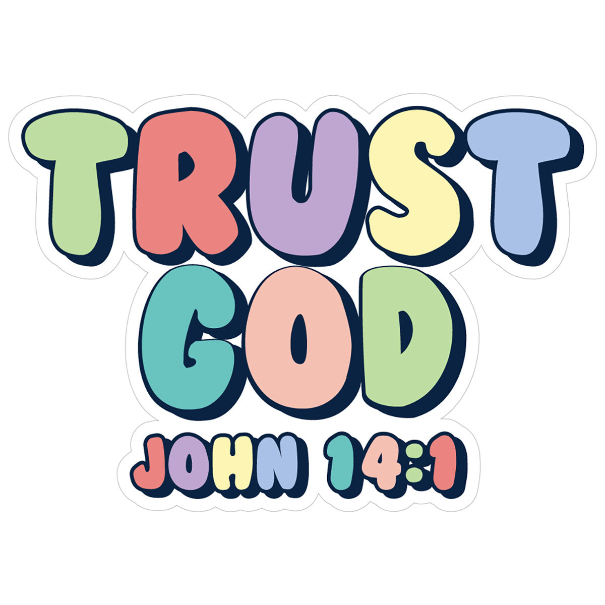 Kerusso Sticker Trust God Kerusso® accessories Decal / Stickers