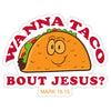 Kerusso Sticker Wanna Taco Kerusso® accessories Decal / Stickers