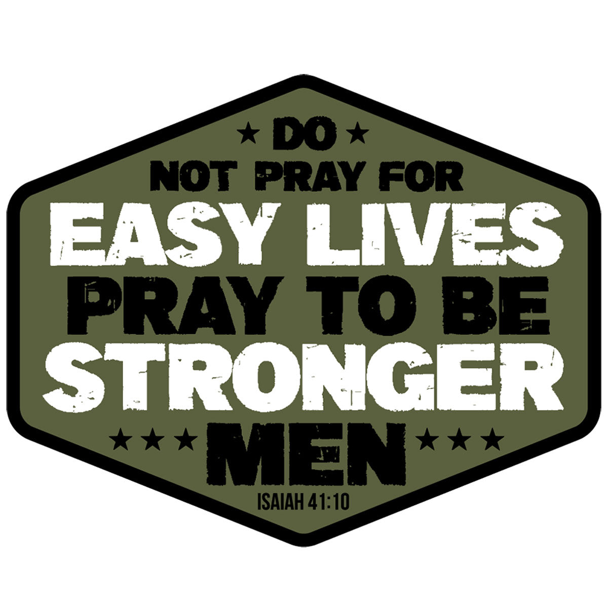 HOLD FAST Sticker Stronger Men HOLD FAST® accessories Decal / Stickers