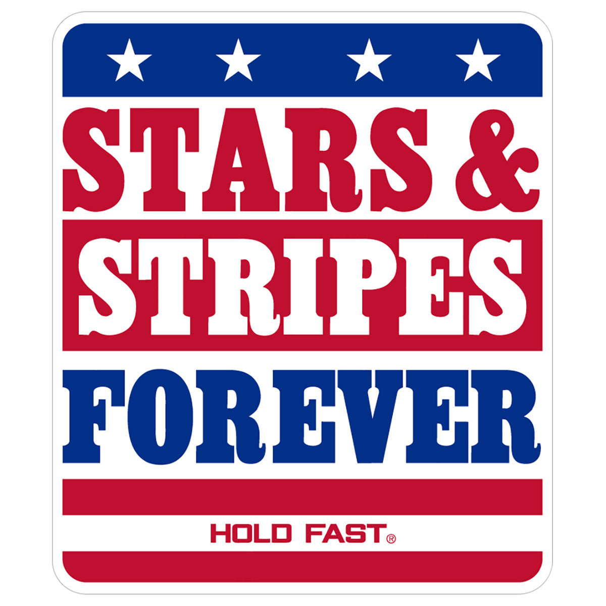 HOLD FAST Sticker Stars & Stripes Forever HOLD FAST® accessories Decal / Stickers