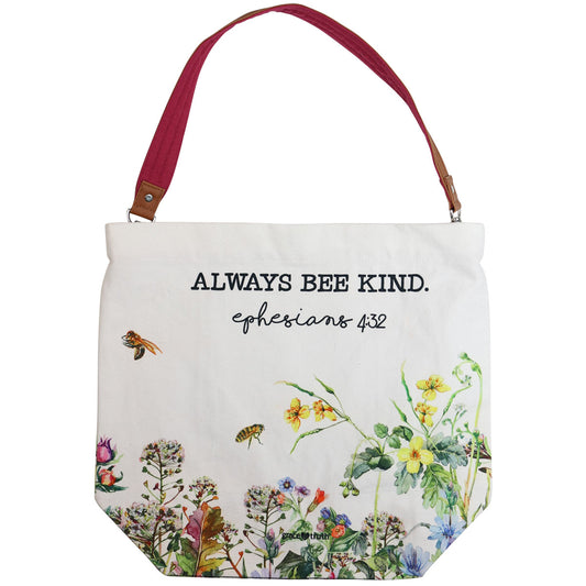 grace & truth Womens Tote Bag Bee Kind grace & truth® accessories bag tote