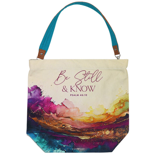 grace & truth Womens Tote Bag Be Still grace & truth® accessories bag tote