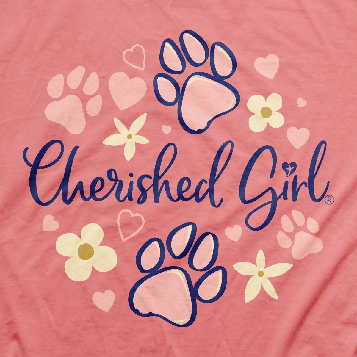 Cherished Girl Womens T-Shirt My Dog Cherished Girl® Apparel Short Sleeve T-shirts Women's