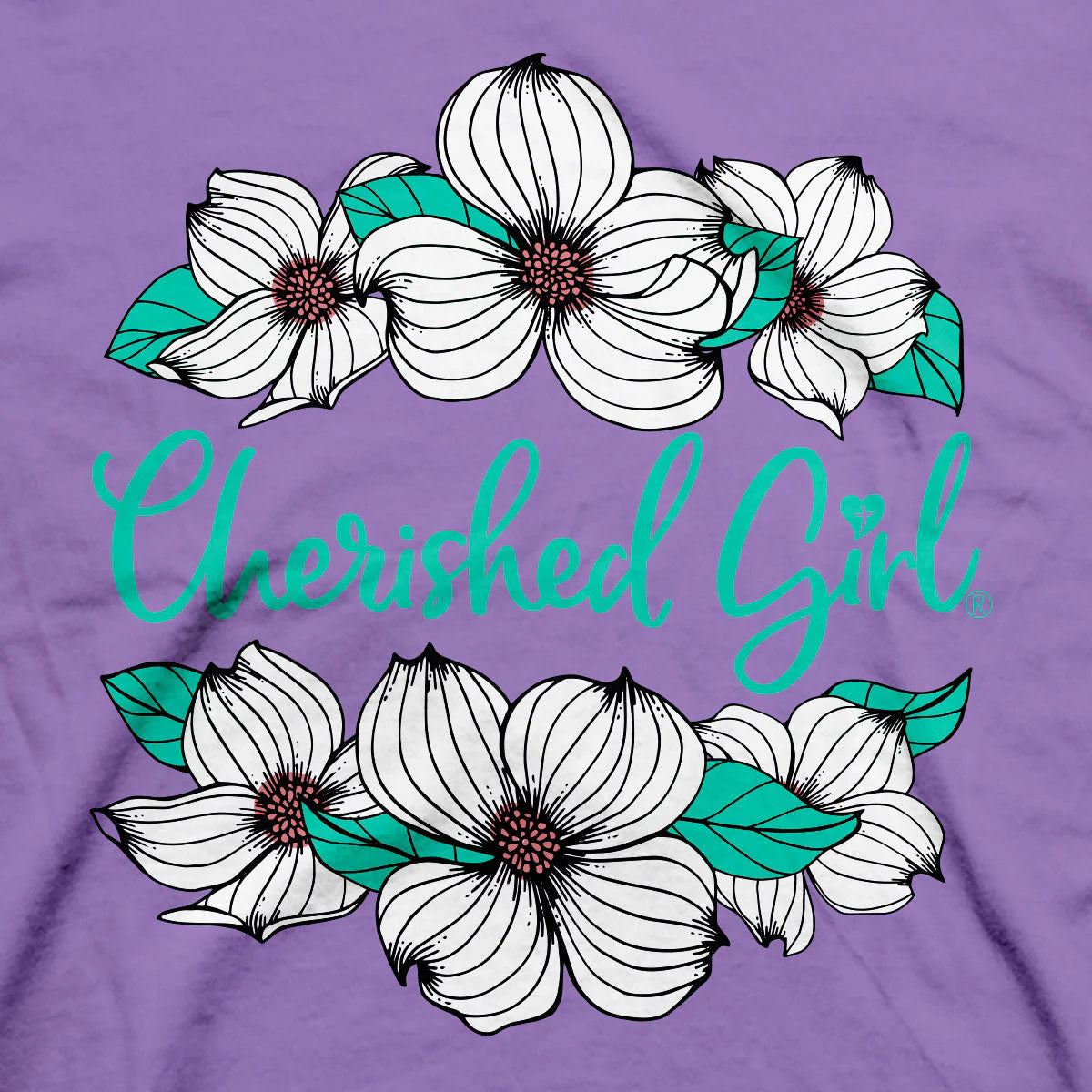 Cherished Girl Womens T-Shirt Rescued Cherished Girl® Apparel Short Sleeve T-shirts Women's
