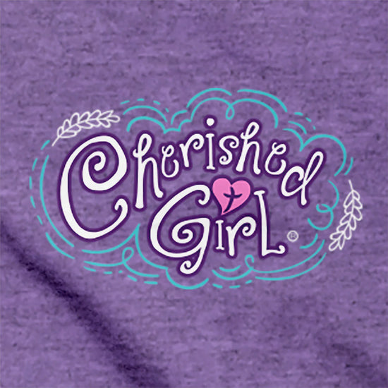 Cherished Girl Womens T-Shirt Through Christ Cherished Girl® Apparel Short Sleeve T-shirts Women's