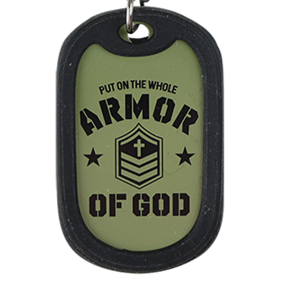 Faith Gear Dogtag Necklace Armor Of God Kerusso® accessories jewelry Mens
