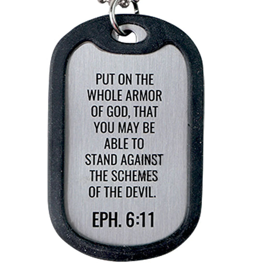 Faith Gear Dogtag Necklace Armor Of God Kerusso® accessories jewelry