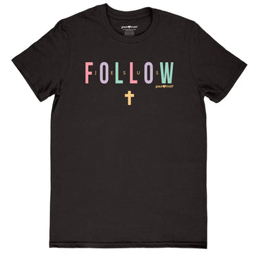 grace & truth Womens T-Shirt Follow Jesus grace & truth® Apparel Short Sleeve T-shirts Women's