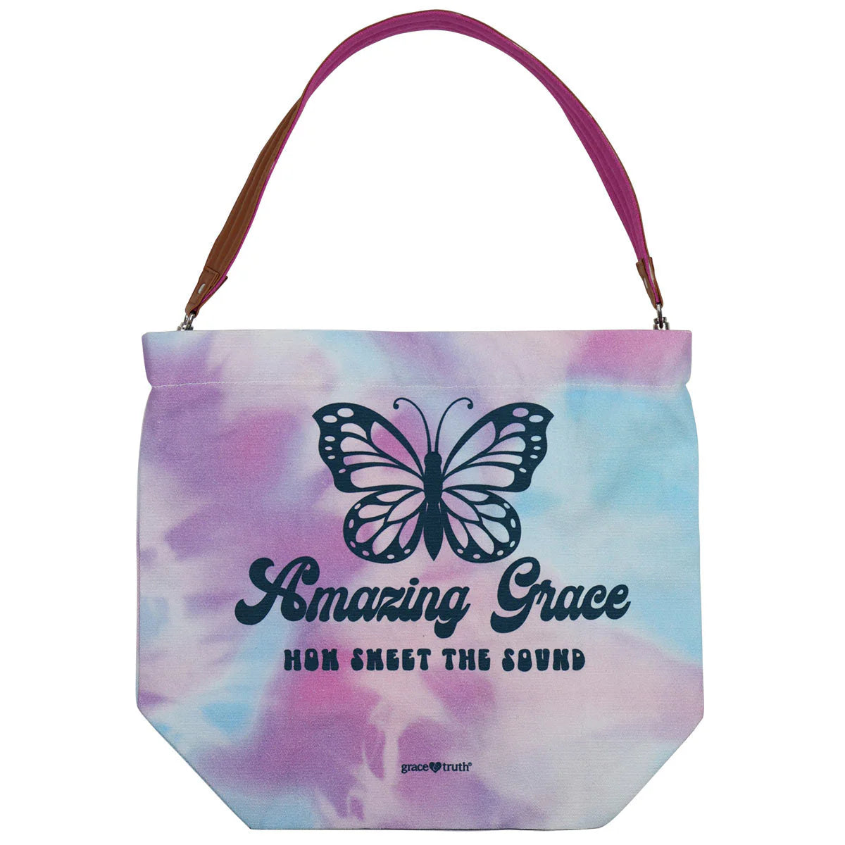 grace & truth Womens Tote Bag Amazing Grace Butterfly grace & truth® accessories Bags Women's