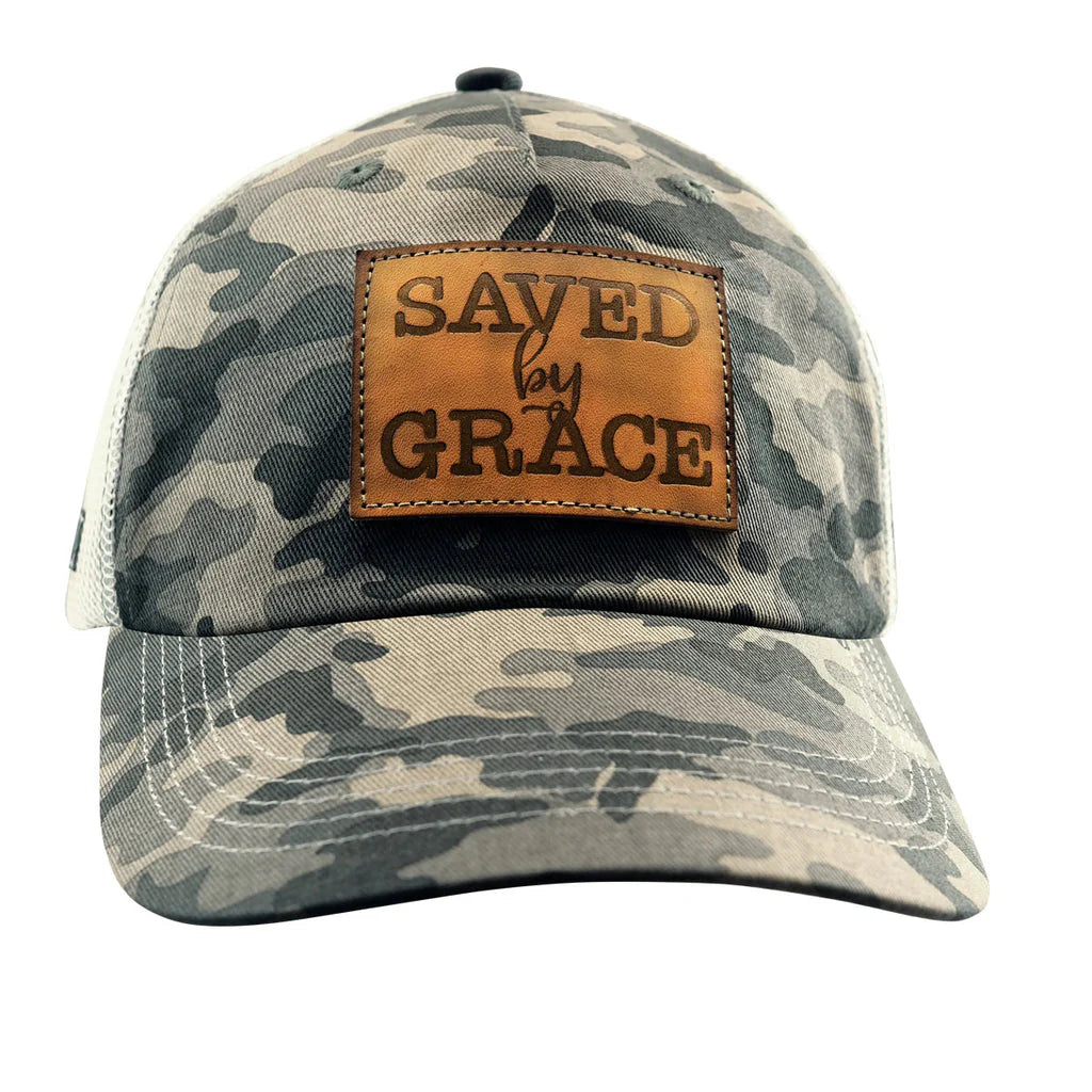 Grace & Truth Womens Cap Saved By Grace Grace & Truth® Apparel Hats Hats / Beanies Women's