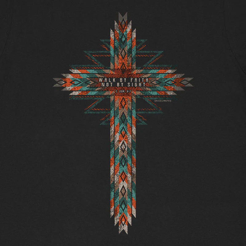 Grace & Truth Womens T-Shirt Southwestern Cross Grace & Truth® Apparel T-shirts Women's