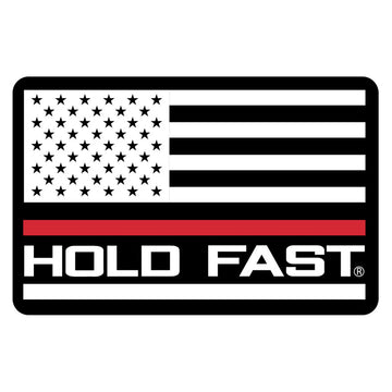 HOLD FAST Fireman Flag Sticker HOLD FAST® accessories Decals Stickers Mens