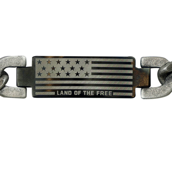 HOLD FAST Mens Bracelet Land Of The Free HOLD FAST® accessories jewelry Mens New