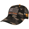HOLD FAST Mens Cap Black And Grey Camo Flag HOLD FAST® Apparel Hats Hats / Beanies Mens Top Seller