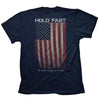 HOLD FAST Mens T-Shirt Antique Flag HOLD FAST® Apparel Mens Short Sleeve T-shirts