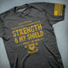HOLD FAST Mens T-Shirt Strength & Shield HOLD FAST® Apparel Mens Short Sleeve T-shirts