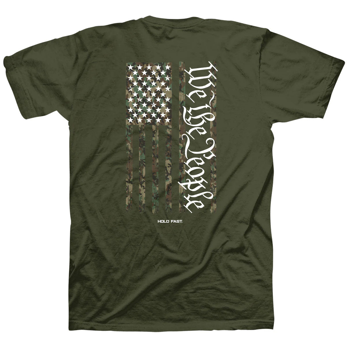 HOLD FAST Mens T-Shirt We The People Camo HOLD FAST® Apparel Mens New Short Sleeve T-shirts