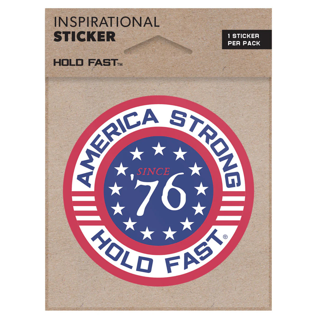 HOLD FAST Sticker America Strong HOLD FAST® accessories Decals Stickers Mens