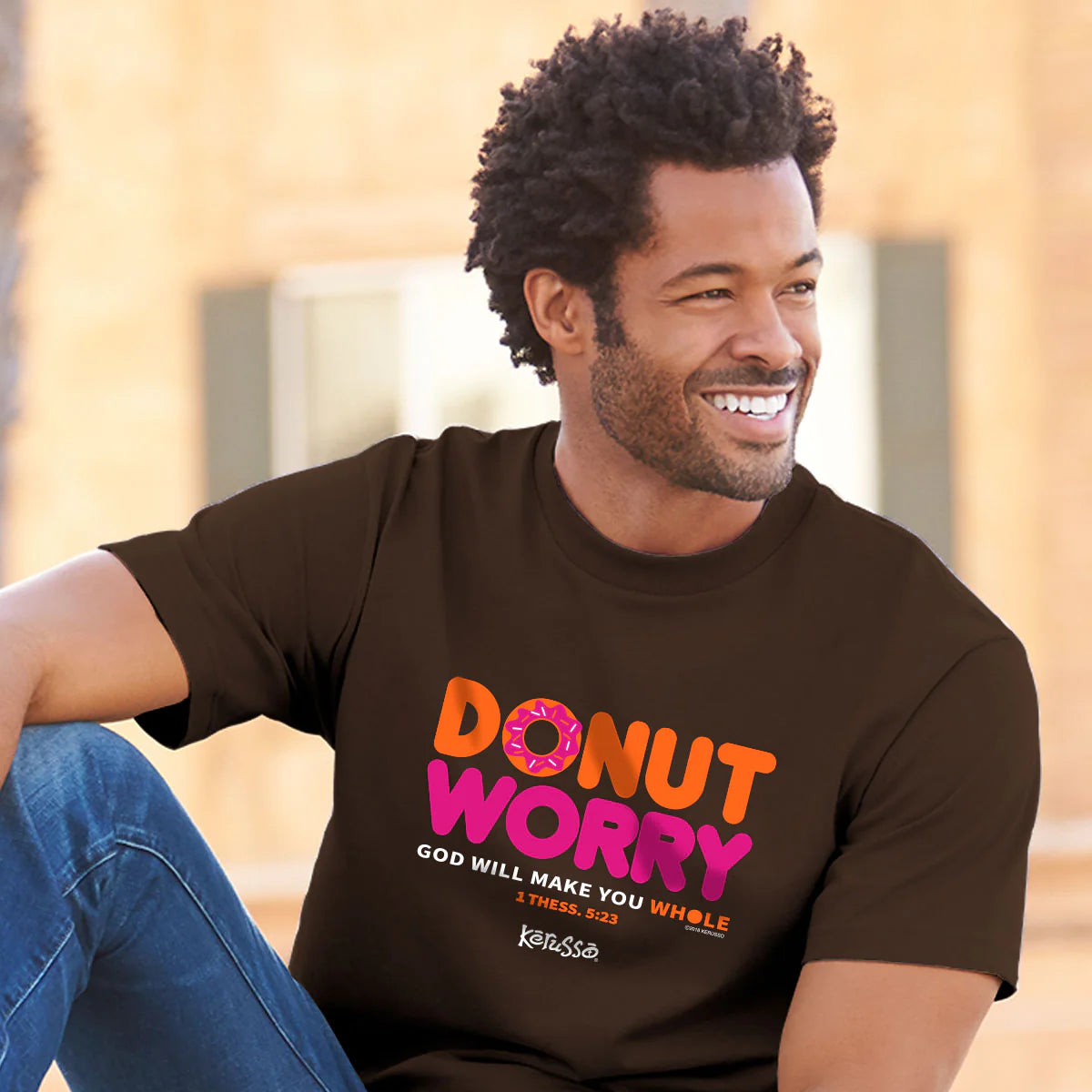 Kerusso Christian T-Shirt Donut Kerusso® Apparel Mens New Short Sleeve T-shirts Women's