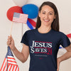 Kerusso Christian T-Shirt Jesus Saves '24 Kerusso® Apparel Mens New Short Sleeve T-shirts Women's