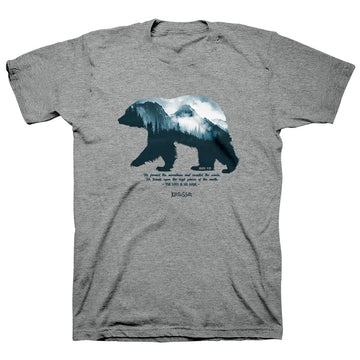 Kerusso Christian T-Shirt Mountain Bear Kerusso® Apparel Mens Short Sleeve T-shirts Women's