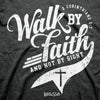 Kerusso Christian T-Shirt Walk By Faith Kerusso® Apparel Mens Short Sleeve Women's