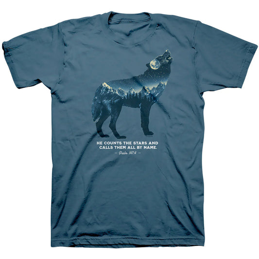 Kerusso Christian T-Shirt Wolf Kerusso® Apparel Mens New Short Sleeve T-shirts Women's