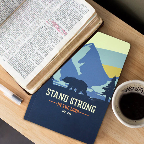 Kerusso Mens Paperback Journal Stand Strong Kerusso® accessories Journals Mens New