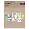 Kerusso Sticker Faith Hope Love Kerusso® accessories Decals Stickers Mens Women's